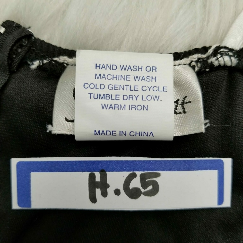 Black & White embroidery fit & flare summer dress - Picture 8 of 8